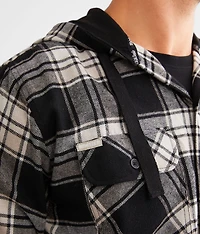 Armory Hooded Flannel Shirt