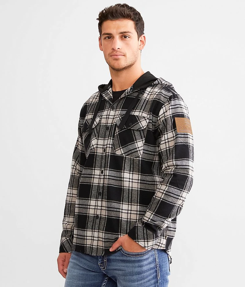 Armory Hooded Flannel Shirt