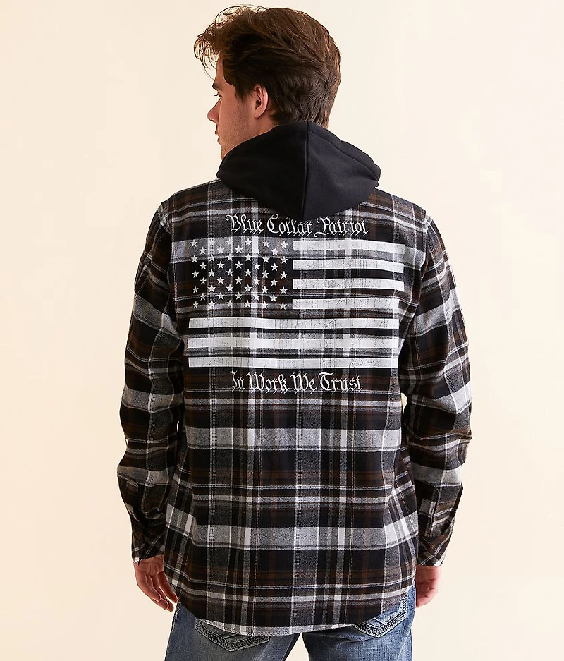 Capture Flannel Hooded Shirt