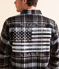 Capture Flannel Hooded Shirt