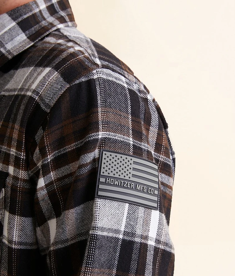 Capture Flannel Hooded Shirt