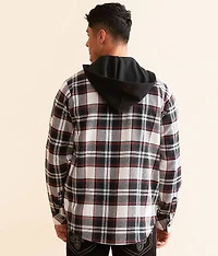 Cannon Hooded Flannel Shirt