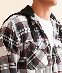 Cannon Hooded Flannel Shirt