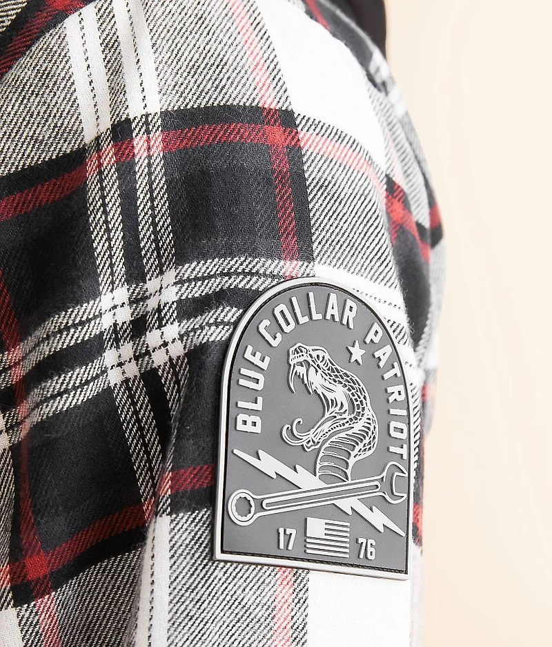 Cannon Hooded Flannel Shirt