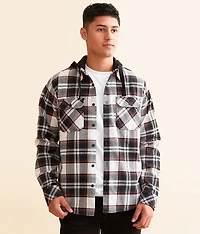 Cannon Hooded Flannel Shirt
