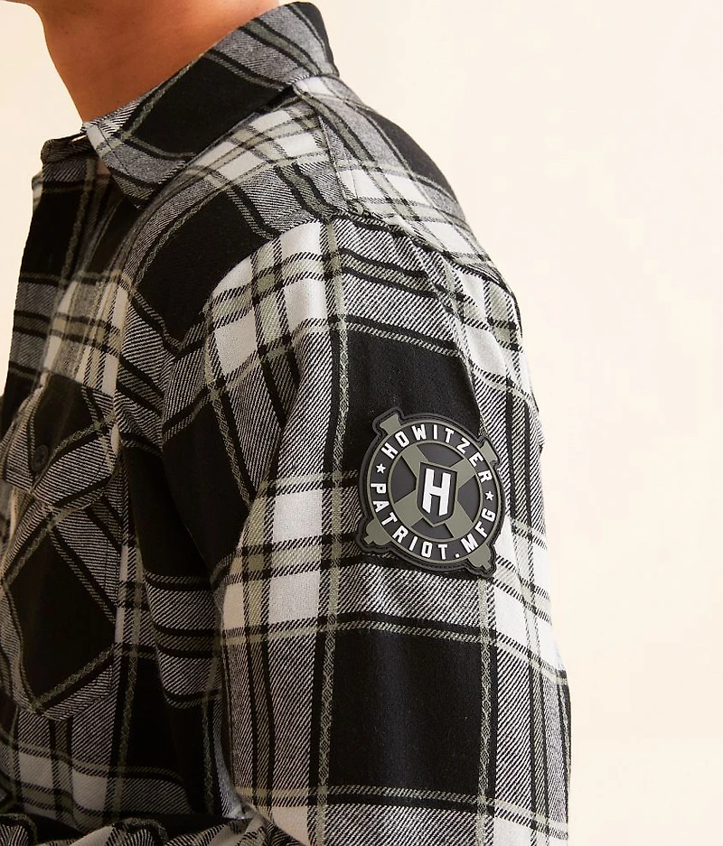 Dog Tags Flannel Shirt