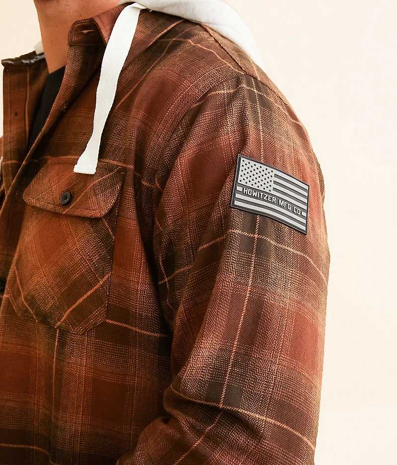 Fire Team Hooded Flannel Shirt