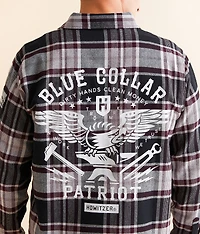 Blue Collar Iron Forged Flannel Shirt