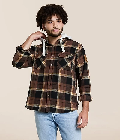 Musket Flannel Hooded Shirt