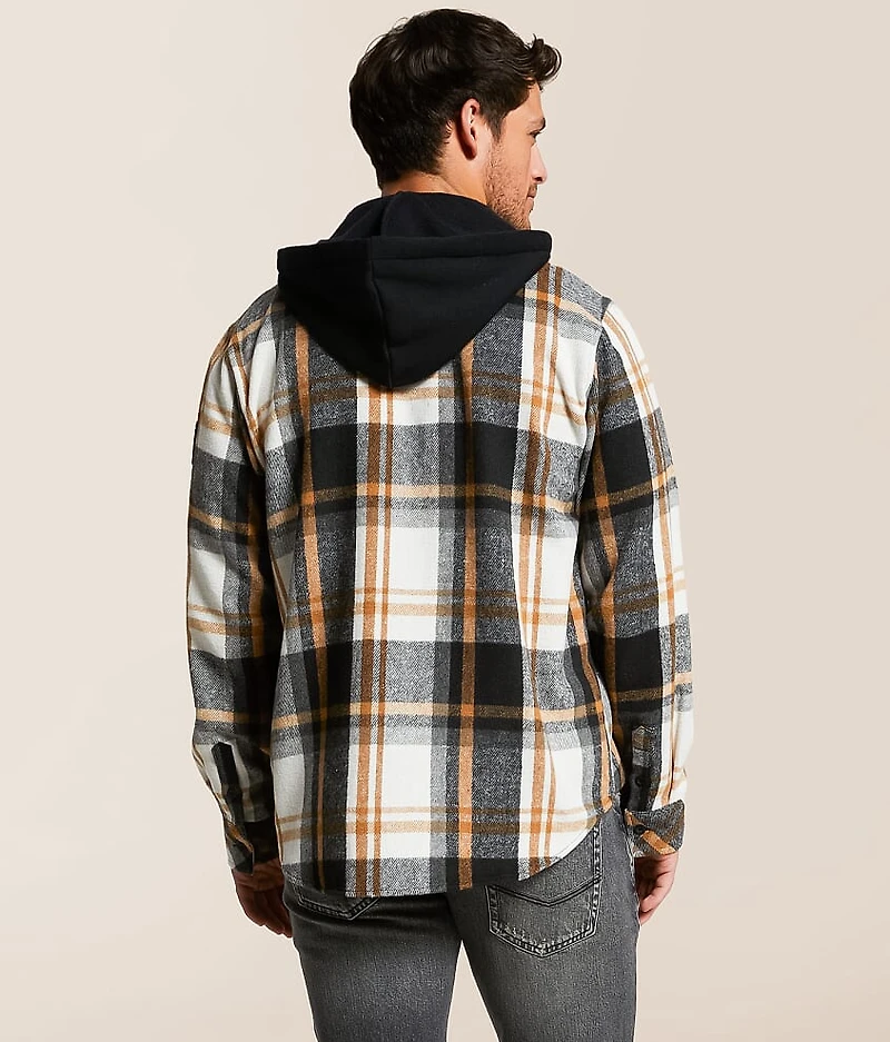 Rebellion Flannel Hooded Shirt