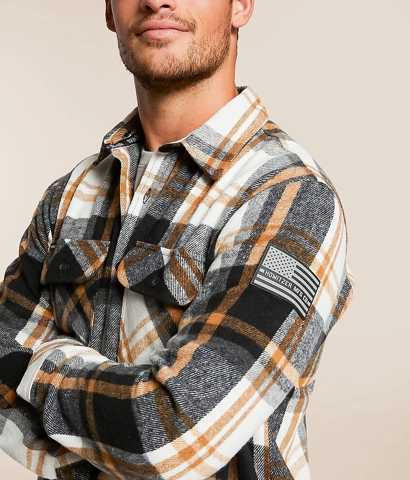 Rebellion Flannel Hooded Shirt