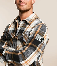 Rebellion Flannel Hooded Shirt