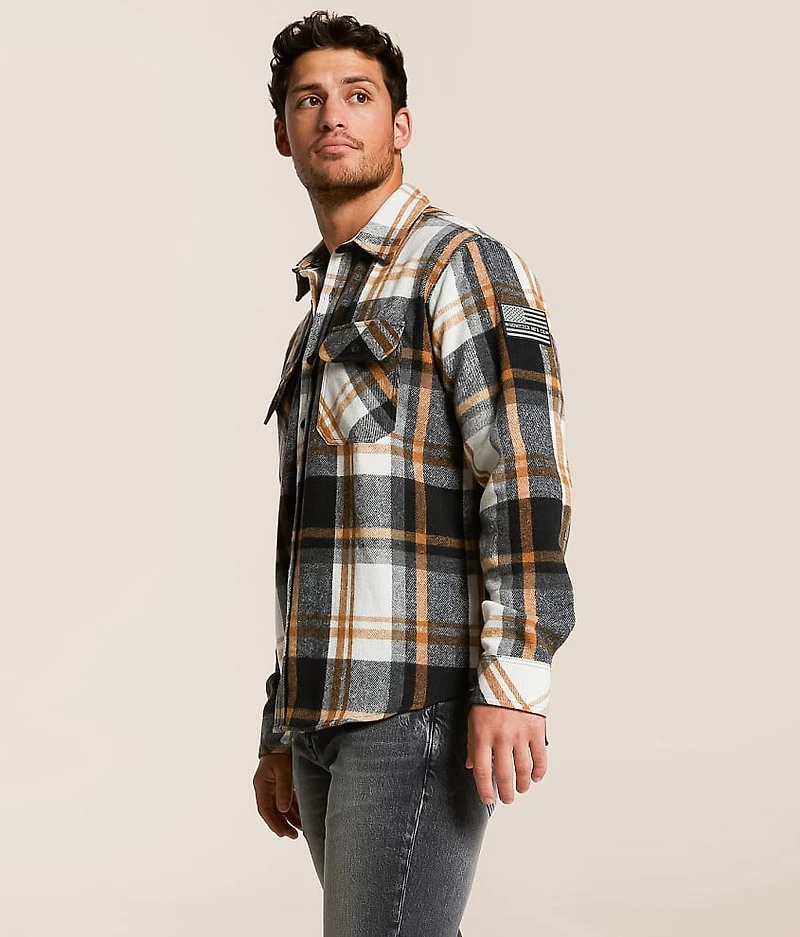 Rebellion Flannel Hooded Shirt