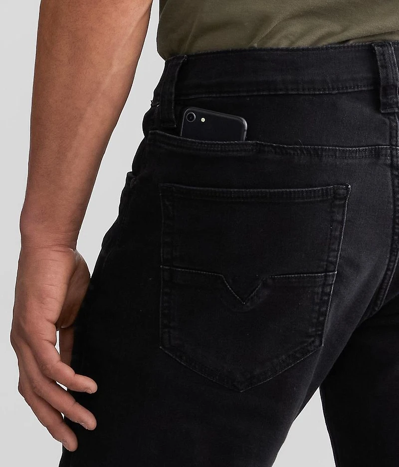 Black Liberty Relaxed Taper Stretch Jean