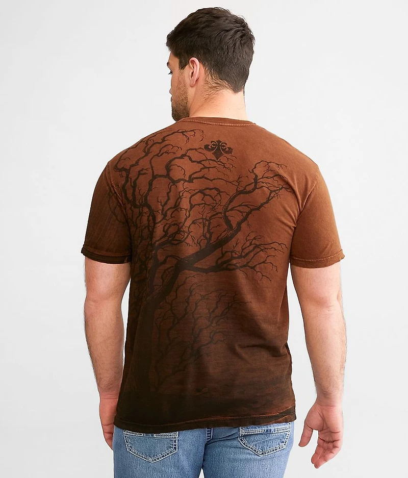 American Customs Bad Omen Reversible T-Shirt