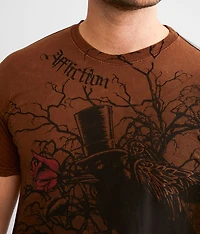 American Customs Bad Omen Reversible T-Shirt