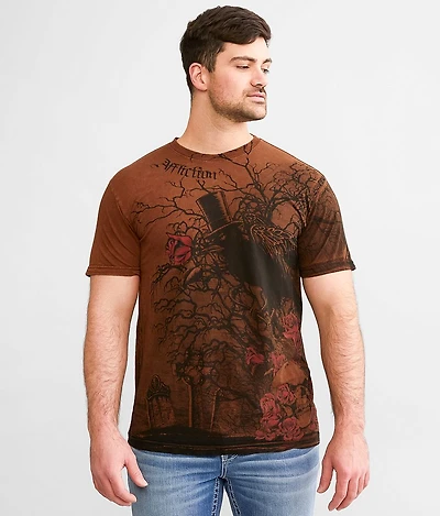 American Customs Bad Omen Reversible T-Shirt