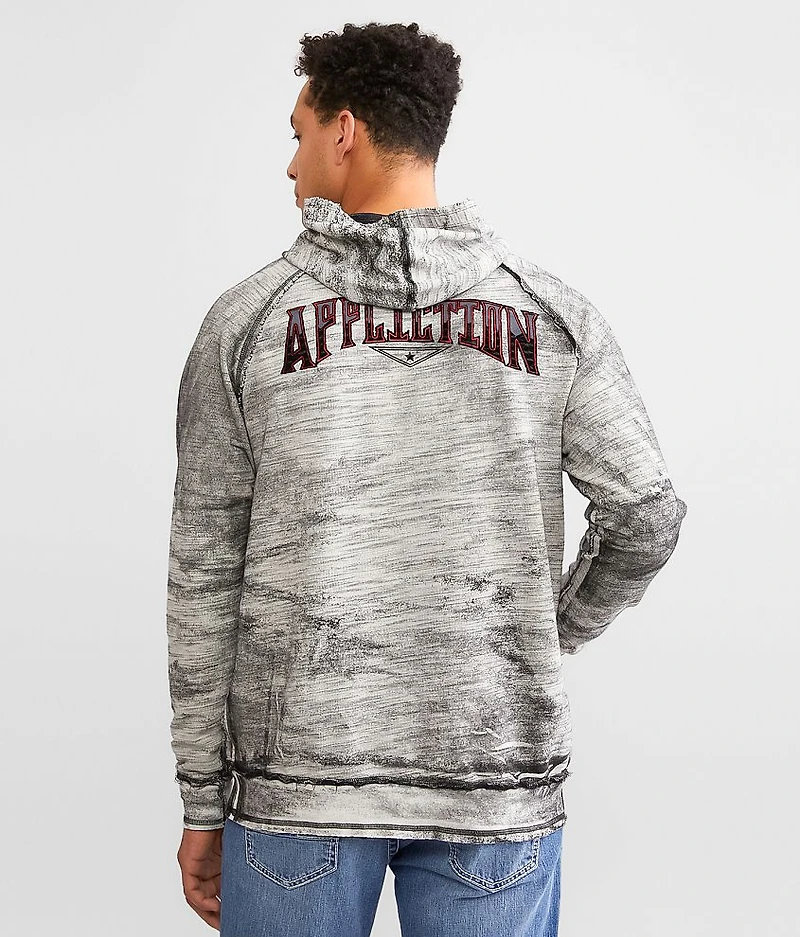 American Customs Destruction Reversible Hoodie