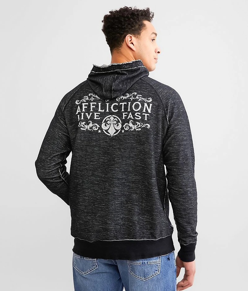 American Customs Destruction Reversible Hoodie