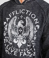 American Customs Destruction Reversible Hoodie