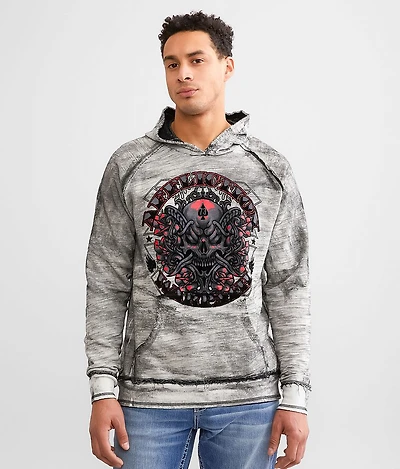 American Customs Destruction Reversible Hoodie