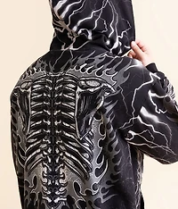 Melted Bone Hooded Sweatshirt