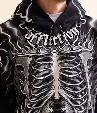 Melted Bone Hooded Sweatshirt