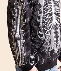 Melted Bone Hooded Sweatshirt