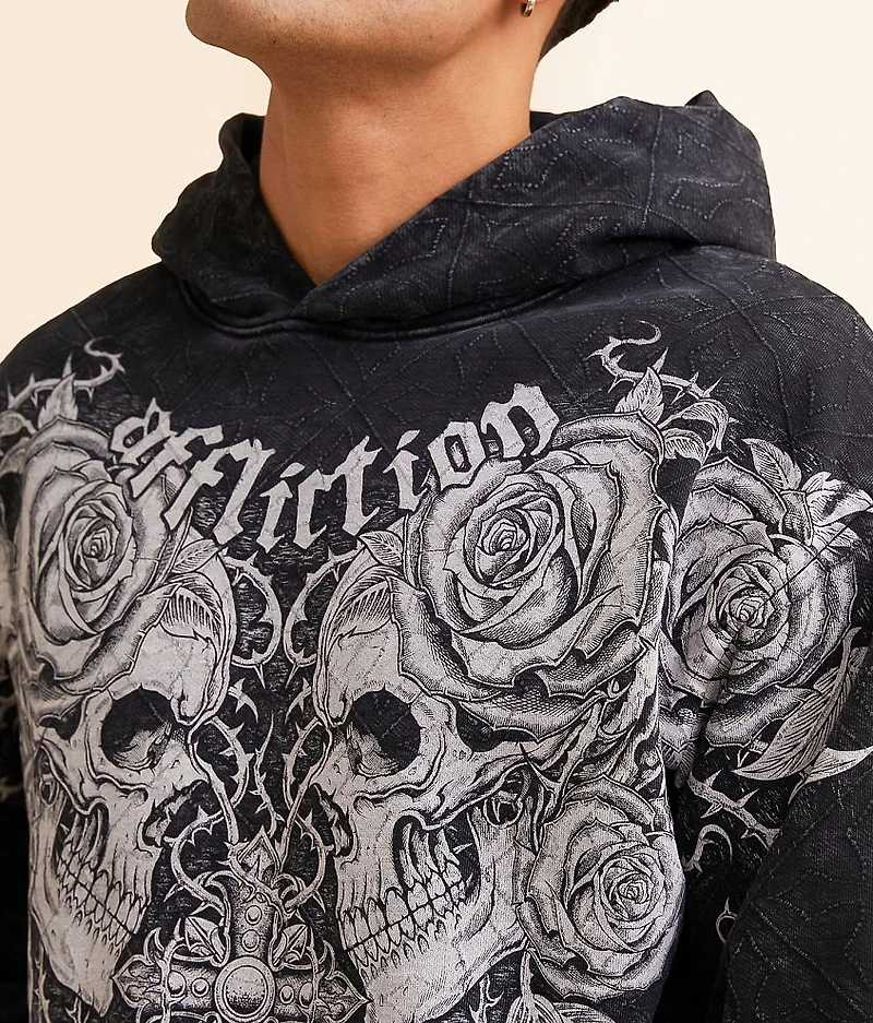 Forgotten Jacquard Hooded Sweatshirt
