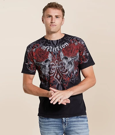 Affliction Crimson Temple T-Shirt