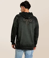 Shredded Dusk Reversible Thermal Hoodie