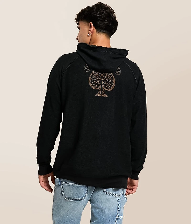 Shredded Dusk Reversible Thermal Hoodie