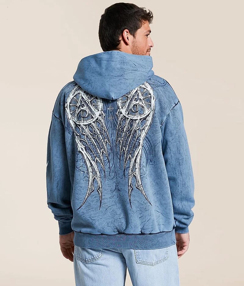 Spiked Overload Hooded Sweatshirt