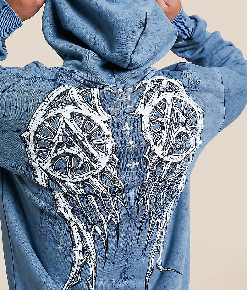 Spiked Overload Hooded Sweatshirt