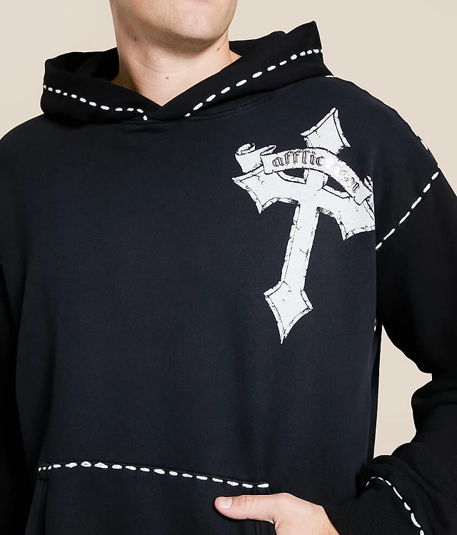 Affliction Live Fast Hooded Sweatshirt at Hamilton Place in