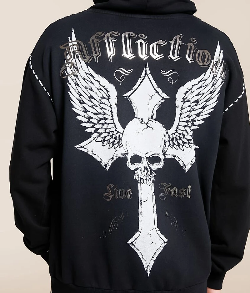 Live Fast Hooded Sweatshirt