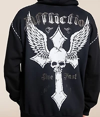 Live Fast Hooded Sweatshirt