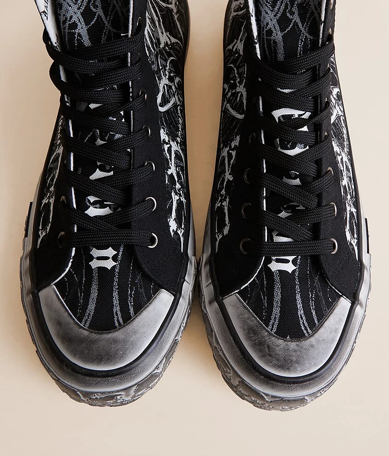 Skeleton Hi-Top Sneaker