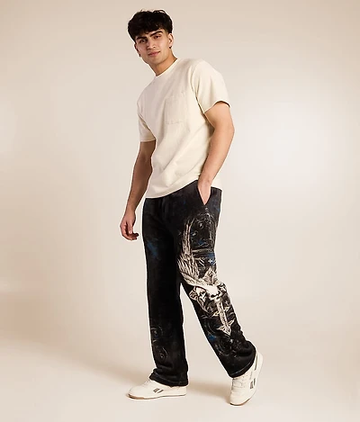 Death Eyes Fleece Pajama Pant