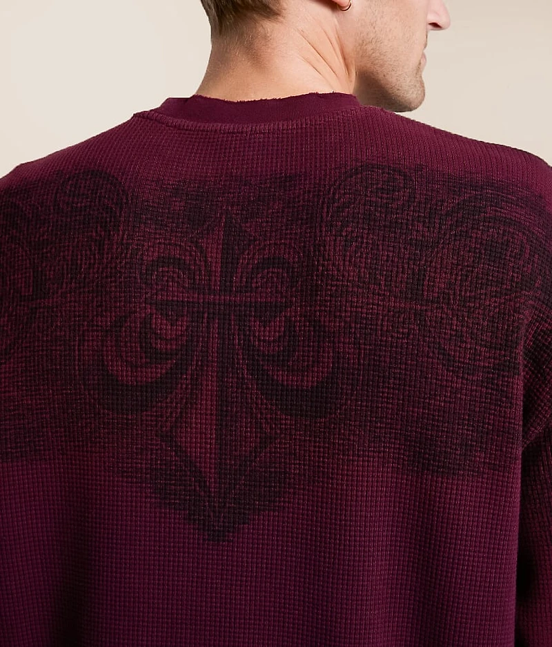 Winged Up Thermal Pullover