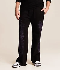 Winged Up Wide Leg Sweatpant