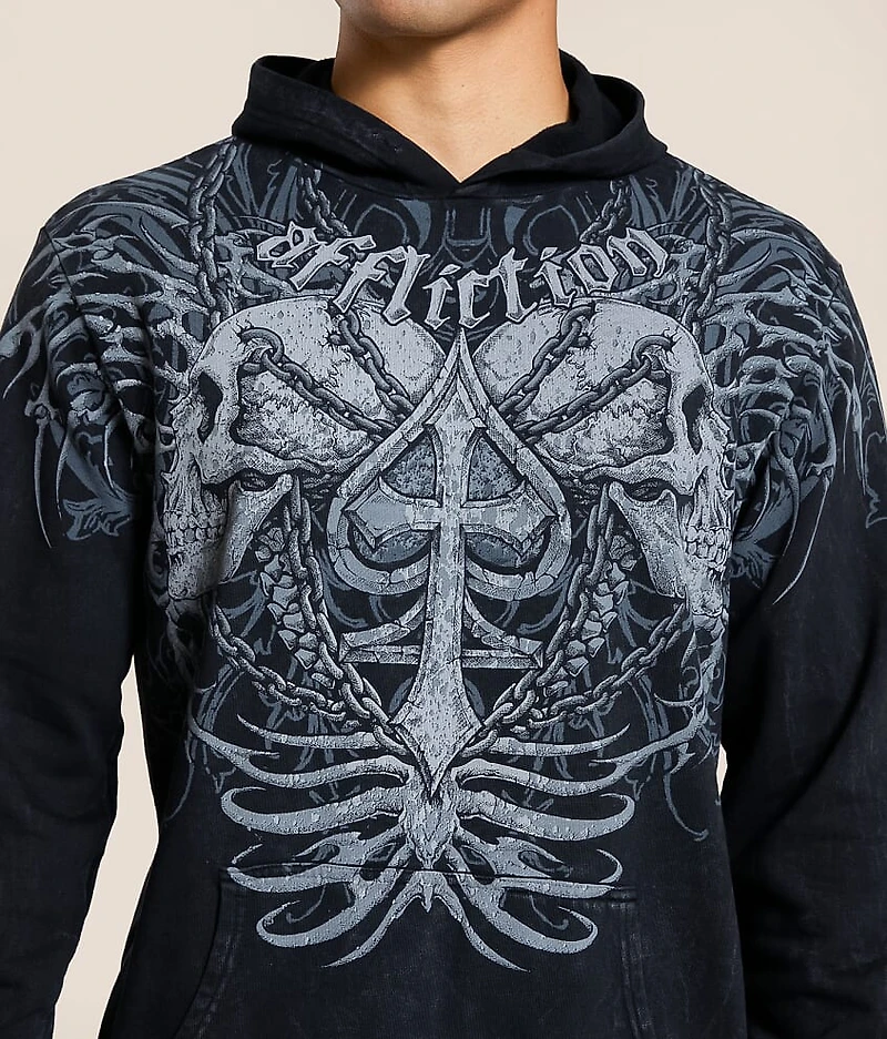 Charred Martyr Hooded Sweatshirt