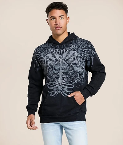 Charred Martyr Hooded Sweatshirt