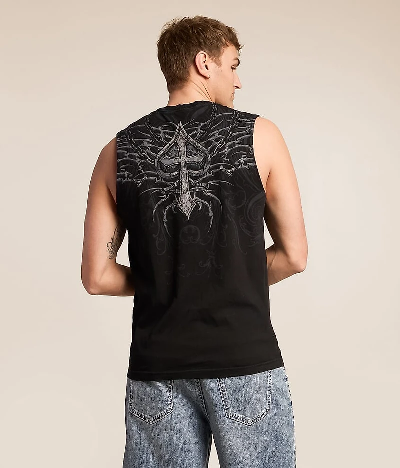Charred Martyr Mucle Tank Top