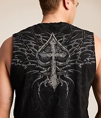 Charred Martyr Mucle Tank Top