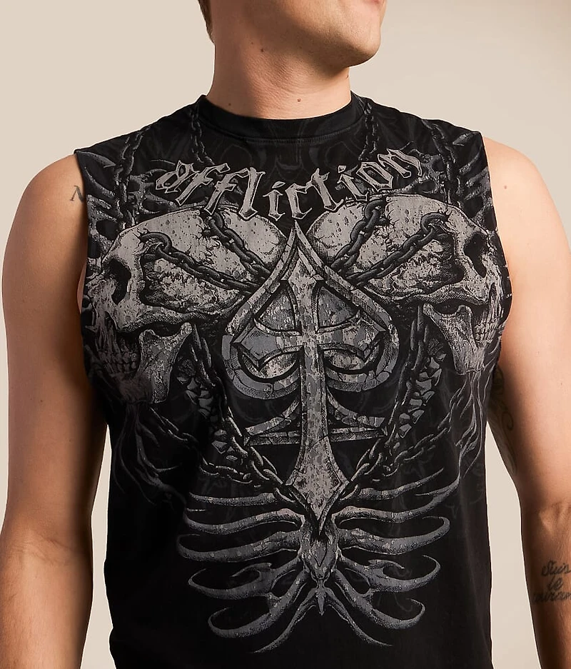 Charred Martyr Mucle Tank Top
