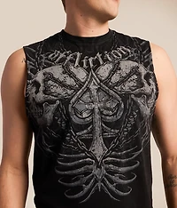 Charred Martyr Mucle Tank Top