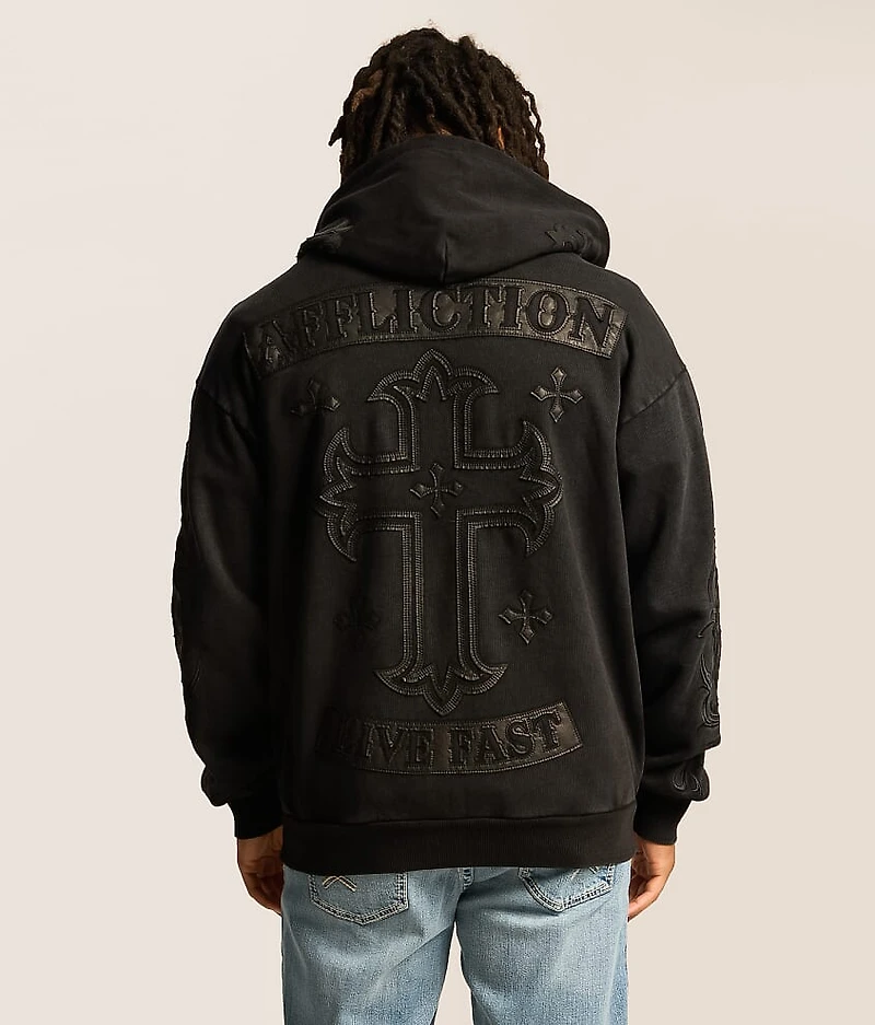 Bomber Washed Hoodie