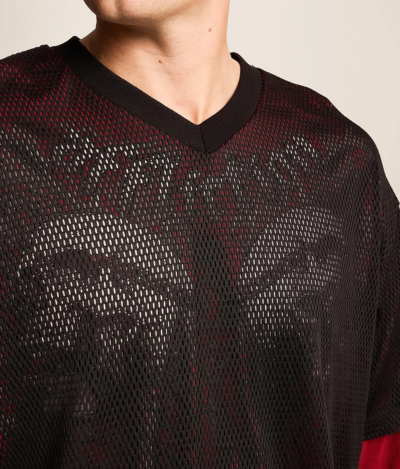 Collapse Oversized Jersey T-Shirt