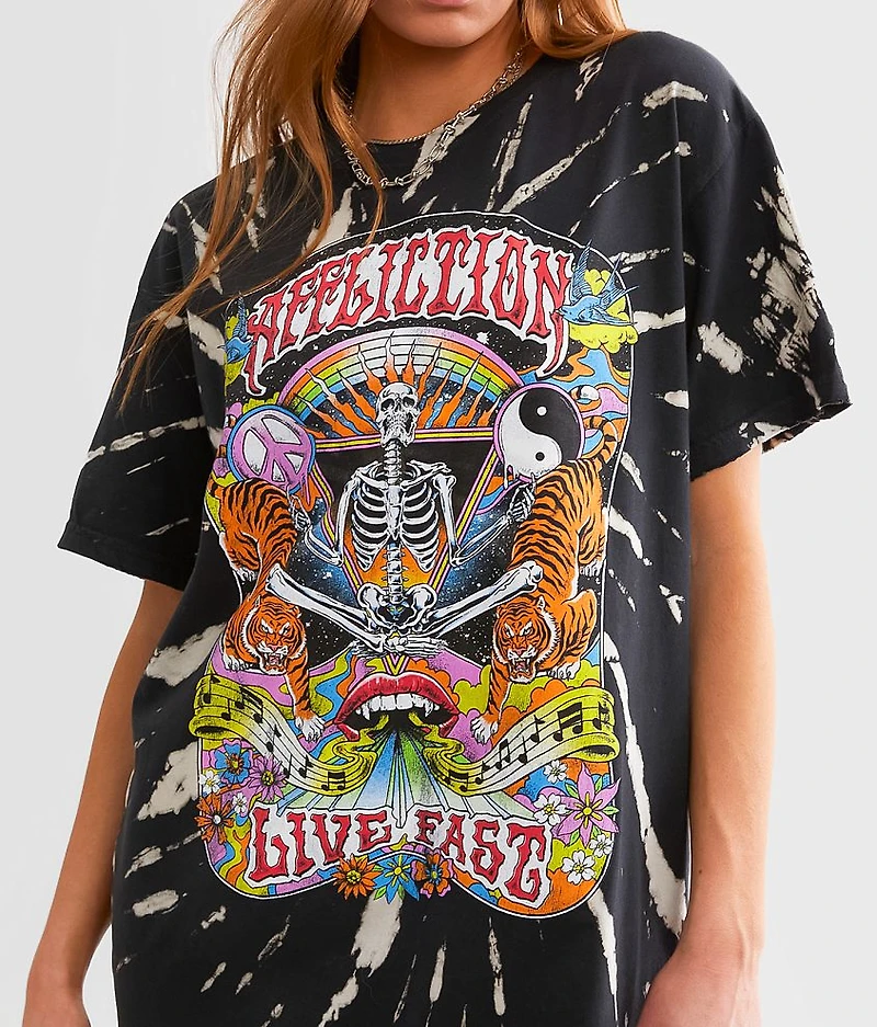 Live Fast Festival T-Shirt Dress